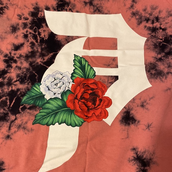 Primitive Pink & Black Tie Dye Shirt - Picture 5 of 5